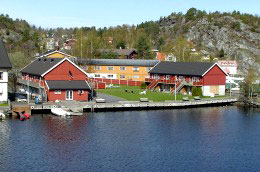 Kragerø Grand prix ble spilt på  idylliske Kragerø sportell.